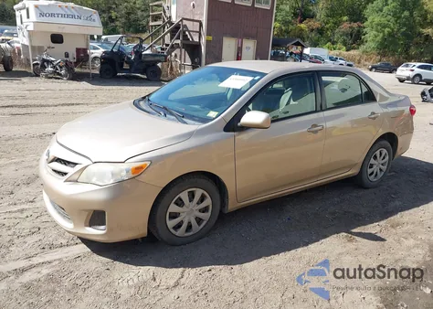 2011 Toyota Corolla Le из США, поврежденный, VIN JTDBU4EE2B9126481